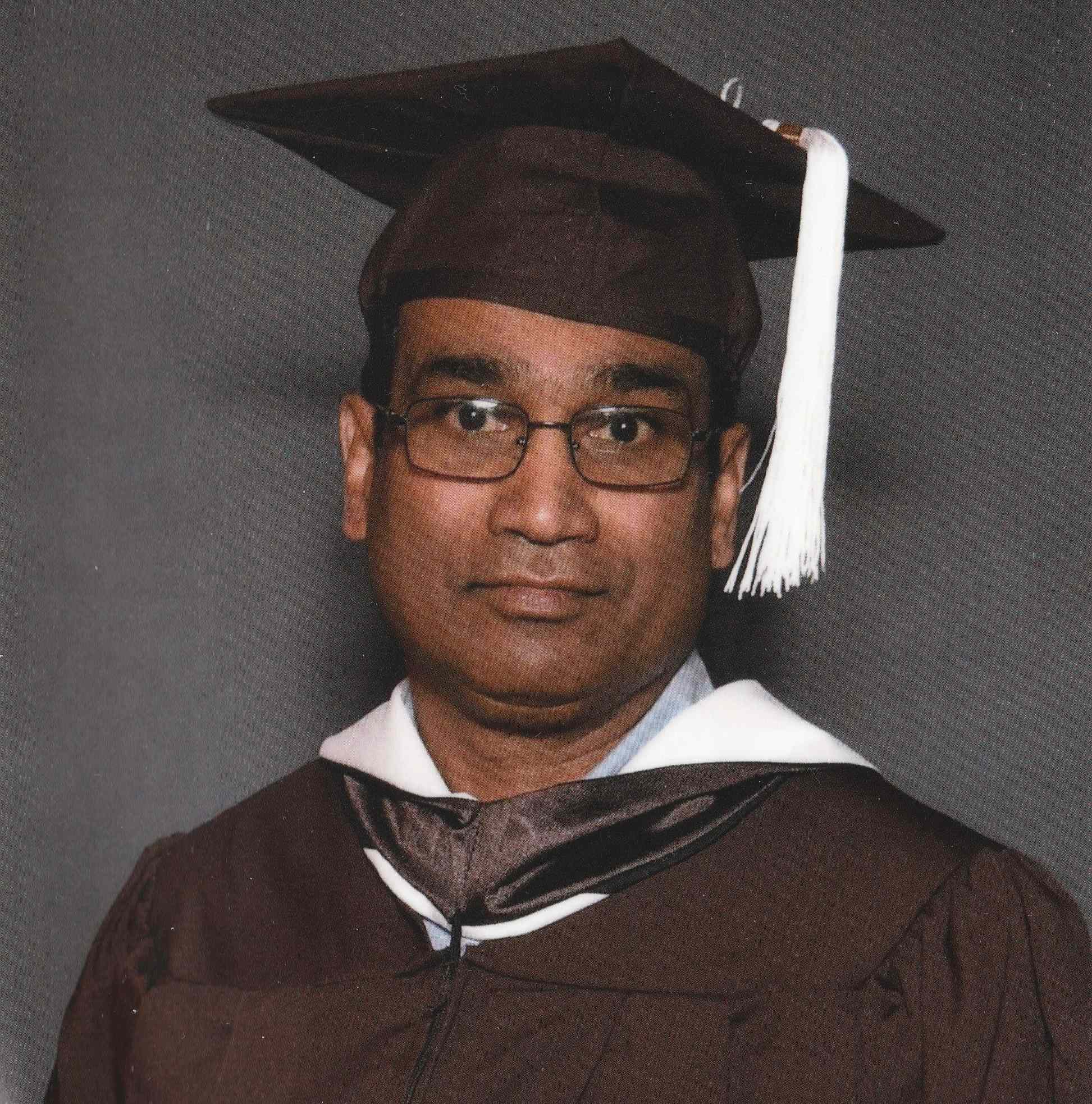 Joylan Furtado in Cap and Gown