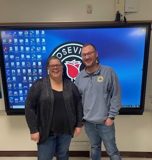 Sean LaForge and Michelle Harrington