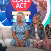 Teacher, students, and Apprentice Teacher interviewing on the news